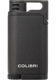 Resim Colibri Belmont Tek Torch Pürmüz Metalik Siyah Puro Çakmağı 