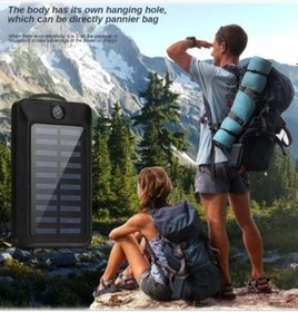 Resim 20.000 mAh Solar Güneş Enerjili Powerbank Led Lamba Özellikli 