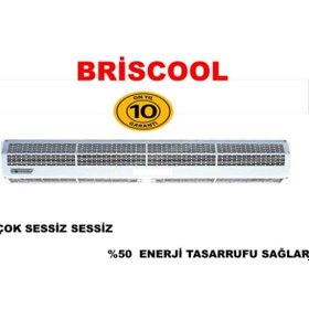 Resim Brıscool Briscool Hava Perdesi 120 Cm Isıtıcısız Uzaktan Kumandalı 