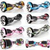 Resim Smartstore Desenli Smart Scooter Elektrikli Kaykay Hoverboard Grafiti A.Dnge 