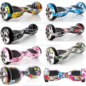 Resim Smartstore Desenli Smart Scooter Elektrikli Kaykay Hoverboard Grafiti A.Dnge 