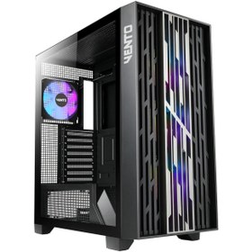 Resim VENTO Vg4252l Fsp 750w Gen5 4x120mm Argb Fan Temperli Cam Usb 3.0 E-atx Gaming (OYUNCU) Kasa 