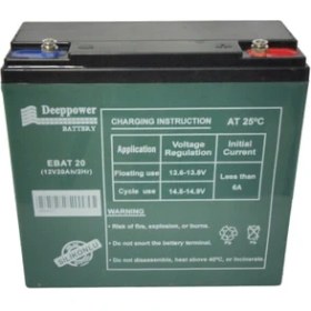 Resim Akü E-Bike EBAT20 (NP20-12) (12V20AH/2HR) Deeppower 