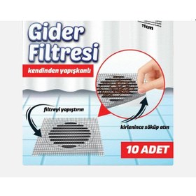Resim Kendinden Yapışkanlı Gider Filtresi 