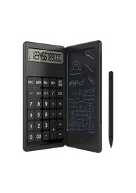 Resim Valkyrie C5 Dijital Çizim Ekranlı Bilimsel Fonksiyonlu E-writer Hesap Makinesi Katlanabilir Sessiz Tuşlu Siyah 