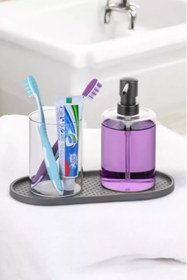 Resim WAPPA Oval Silikon Yağdanlık Yağlık Standı Altlık Çok Amaçlı Organizer Sunumluk Sabunluk Altlığı 