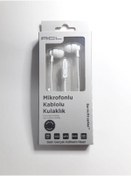 Resim FANO J-13-22 Acl K1 05 Mikrofonlu Kablolu Kulaklık (BEYAZ) 