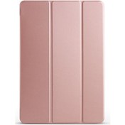 Resim Toyigoo Pad 6 Smart Cover Standlı 1-1 Kılıf - Rose Gold Rose Gold 