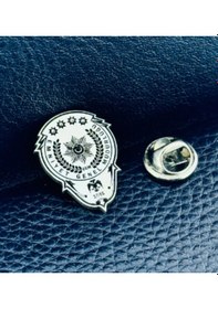 Resim Egm Yaka Rozeti 925 Ayar Gümüş 