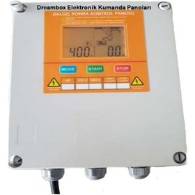 Resim Ebt 2000 17.5-20 Hp Arası Trifaze Dalgıç Pompalar İçin Lcd Ekranlı Elektronik Koruma Kontrol Panosu 