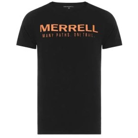 Resim Merrell Title Erkek Siyah Tişört 