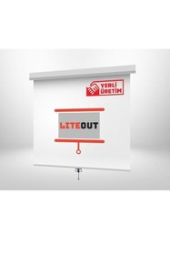 Resim LiteOut 150x150cm Storlu Projeksiyon Perdesi 
