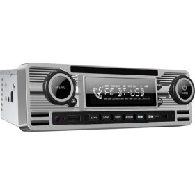 Resim Soundmax SX-MX61CL Oto Teyp 4X50 Watt Bluetooth USB Type-C Fm Aux 7 Renk Ekranlı 
