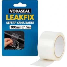 Resim Storemax Leakfix Yama Bant, Şeffaf, 100MMX1,5M 