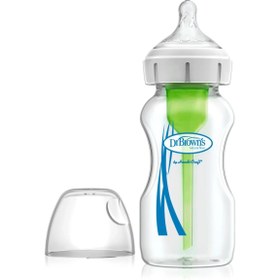 Resim İsmiyle Al znv Mey İthalat® Geniş Ağız Cam Biberon 270 ml (Yeni) znv2026 