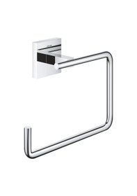 Resim Start Cube Quickfix Halka Havluluk, Duş/banyo Aksesuarları, Krom, 40975000 Siyah 
