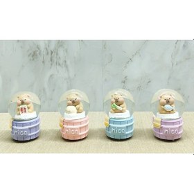 Resim Kapibara Tasarımlı Işıklı Kar Küresi Alk5022 01 