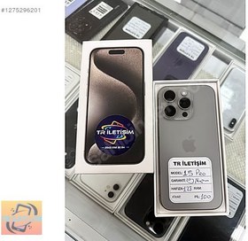Resim Apple iPhone 15 Pro İkinci El YD | 128 GB | Natürel Titanyum 