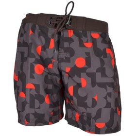 Resim Oxbow Risat Boardshort Imprime Rubik E9risat Kahverengi-m 