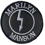 Resim StüdyoÜmitTişört Marılyn Manson Peç,arma Ve Kot Yamaları 