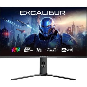 Resim Verto Casper 31.5" Excalibur M.E315QVC-C 2k Qhd 180HZ 1ms Pivot Curved 2xhdmi 2xdp Oyuncu Monitörü 
