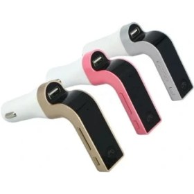 Resim EkoAlışverişDünyam Carg7 Bluetooth Araç Fm Transmitter USB Girişli 