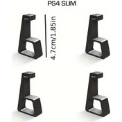 Resim Cloud011 Ps4 Slim Yatay Konsol Sehpası 4lü Set Zemin Ayağı Yapışkan Tabanlı 