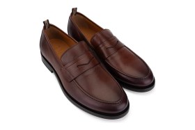 Resim Rossi Erkek Hakiki Deri Kahverengi Loafer Ayakkabı 668 1457 Erk Ayk SK25-26 Cotto 