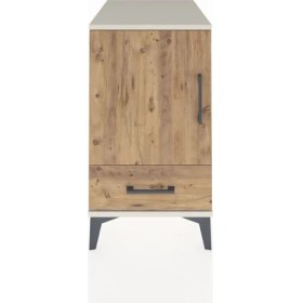 Resim Kronos Komodin 2 Raflı Tek Çekmeceli Tek Kapaklı 44X59X80 Aytaşı-Çam 