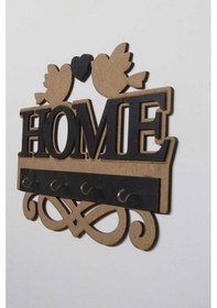 Resim Ahşap Anahtar Askılığı Home Anahtarlık Dekoratif Anahtarlık 