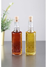 Resim Dekor Yağdanlık - Sirkelik Şişe 2li Set - Elm-01-768270 
