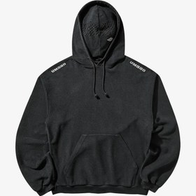 Resim Lasered Masked Hoodie 'Washed Black' 