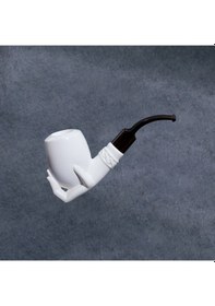 Resim Yunar Asvorel 9mm. Filtreli Akrilik Saplı Lületaşı Pipo 14011m 