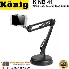 Resim König K Nb 41 Masa Üstü Telefon Apple Uyumlu iPad Standı 