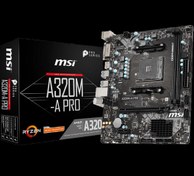 Resim MSI A320M-A PRO DDR4 3200MHZ 1XHDMI 1XDVI USB 3.2 MATX AM4 MSI A320M-A PRO DDR4 3200MHZ 1XHDMI 1XDVI USB 3.2 MATX AM4