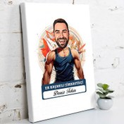 Resim Karikatürlü En İyi Erkek Jimnastikçi Kanvas Tablo 