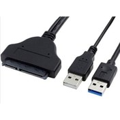 Resim Alfais 5142 Usb 3.0 2.5 3.5 Inç Sata Ssd Hdd Harddisk Çevirici Dönüştürücü Adaptör Kablosu K 