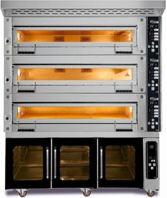 Resim Pimak Çok Amaçlı, Taş Tabanlı Tek Katlı Fırın 166 X 115 X 40 Cm 