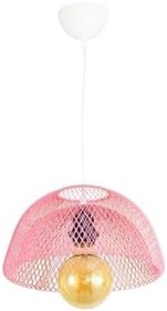 Resim Lambadar Tekli Iç Içe Özel Tasarım Sarkıt Avize Pembe Tek Ebat Unisex 3575-1Pinksepet 