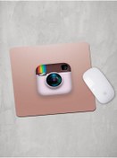 Resim Panorama Ajans Instagram Retro Logo Mouse Pad 
