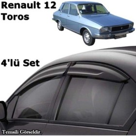 Resim Renault R12 Toros Sedan Stw 4 Lü Mugen Cam Ruzgarlığı Sedan 