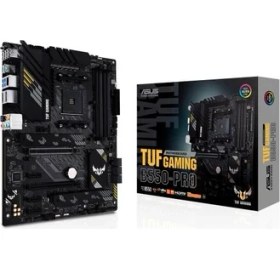 Resim Asus TUF GAMING B550-PRO AMD 550 4600MHz DDR4 AM4 ATX Anakart 