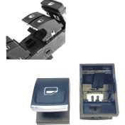 Resim Zetoto Skoda Kodiaq Cam Açma Düğme Tuş Butonu Krom Uçlu 1 Adet 2017+ 