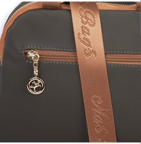 Resim Nas Bag Kadın Çok Gözlü El Omuz Ve Çapraz Çantası 25x20 Cm Yeşil Taba Buzzy Yeşil - Taba 
