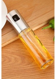 Resim Sprey Cam Şişe Zeytinyağı Sirke Yağ Püskürtücü Yağdanlık 100 ML 