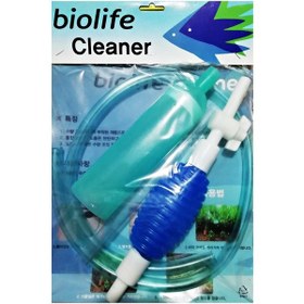 Resim Biolife Vanalı Akvaryum Dip Sifonu Süpürgesi Temizleyici 170 CM 