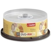 Resim Imation DVD-RW 4.7GB 4X 25 Adet Cakebox 