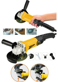 Resim Assur ASR302 125 MM 1200W Avuç Taşlama Sarı 