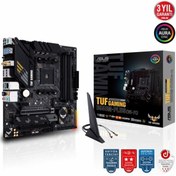 Resim ASUS Tuf Gamıng B550M-Plus Wıfı Iı Amd B550 Am4 Ddr4 4866 Dp Hdmı Çift M2 Usb3.2 Ax Wifi + Bt Argb 2 
