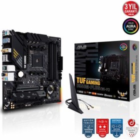 Resim ASUS Tuf Gamıng B550M-Plus Wıfı Iı Amd B550 Am4 Ddr4 4866 Dp Hdmı Çift M2 Usb3.2 Ax Wifi + Bt Argb 2 